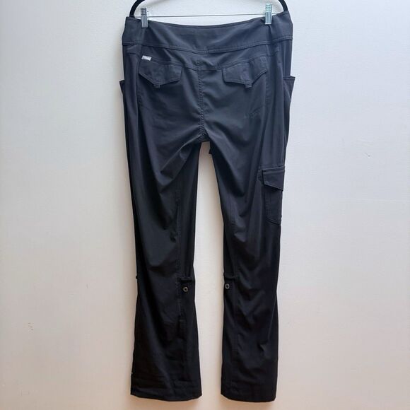 Columbia Just Right Straight Leg Pant Black Sz 12/44 Omni Shield Hiking Gorpcore - Picture 5 of 9
